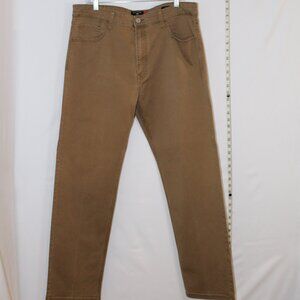Levis Dockers Jeancut Straight Coupe Droite‎ dark khaki jean pants size 36X34